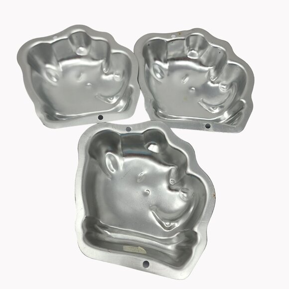 Wilton Disney Winnie The Pooh Mini Cake Pans Set Of 3 - Picture 1 of 4